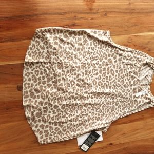 Electric tank, oatmilk leopard